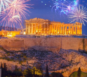 revelion atena - intre acropole si marea egee 1