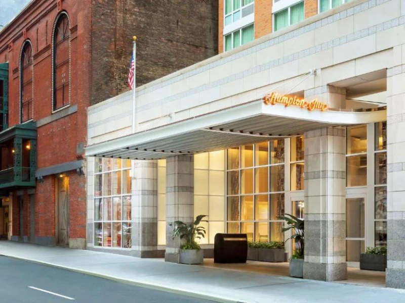 Fachada del Hampton Inn Times Square Central